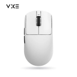 Belaidė žaidimų pelė VXE Dragonfly R1 SE Plus Wireless, balta
