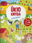 Ūkio knyga su lipdukais. Daugiau kaip 100 lipdukų!