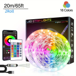 I&scaron;manios LED juostos RGB, 20M/65FT