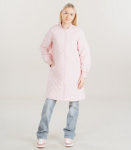 Vero Moda moteri&scaron;kas paltas 80g 10332089*03, rožinis