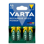 Įkrauti NiMH Power Mignon bateriją (AA) su 2600 mAh - 4 vnt.