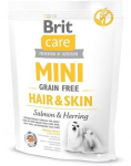Brit Care sausas maistas Mini Hair & Skin, 400 g