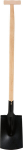 Kastuvas su mediniu kotu 117cm (T formos rankena) Flo (35801)