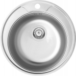 Virtuvinė plautuvė Deante Twist ZHC 0813, satin