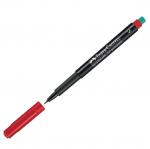 Faber-Castell Multimark overhead marker water-resistant, S, red