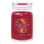 Yankee Candle Signature didelė kvapioji žvakė Red Apple Wreath 567g