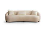 Trivietė sofa Asir Napoli Cream Bouclette, smėlio spalvos