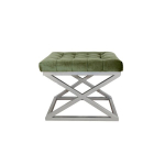 Pouffe Capraz - Silver, Fuchsia v2