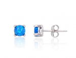 Sidabriniai auskarai moterims DiamondSky &bdquo;Moon Charm IX&ldquo; DS02A817