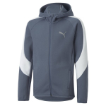 PUMA džemperis vaikams Evostripe Full-Zip B Evening Sky 67006818, mėlynas