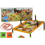 Veiksmo žaidimas Lean Toys Toss Game 2in1 Dinosaur World
