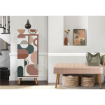 Prie&scaron;kambario baldų komplektas Kalune Design Vegas 942 - 0900, baltas