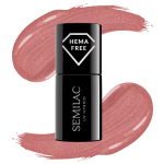 Hibridinis nagų lakas Semilac UV Hybrid, 378 Shimmer Stone Amber, 7 ml
