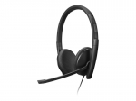 Ausinės - Lenovo Laidinės USB Type-C Ausinės su Triuk&scaron;mo Naikinimo Mikrofonu, 137 g, 20 - 20,000 Hz, Juoda