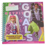 Mados lipdukų knyga Barbie Fashion Sticker Book