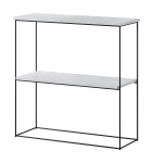 Lentyna ADRK Furniture Toni, balta/juoda