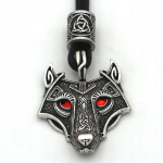 Vikingų RUNY Valknut Aegishjalmur karoliai 130, Vikingų RUNY Valknut Aegishjalmur karoliai 130