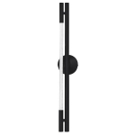 LED sieninė lempa - ACTIVEJET - AJE-CHARLIE NW - Juoda - 8 W / 1100 lm - 4000 K