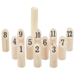 Žaidimo Number Kubb rinkinys su krep&scaron;iu VidaXL, 13 d.
