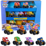 Ma&scaron;inėlių su figūrėlėmis rinkinys Paw Patrol (&Scaron;unyčiai Patruliai) Pup Squad & Roxi, 7 vnt.