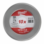 10 vnt. plonų metalo pjovimo diskų Pro+ 125x1x22,2 mm