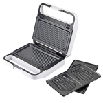 Sumu&scaron;tinių keptuvė - ADLER - AD 3070w - Balta - 850W - Keičiamos plok&scaron;tės