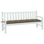 Sodo suoliuko pagalvėlė, taupe mi&scaron;inys, 180x50x7cm, audinys