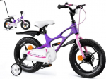 Vaiki&scaron;kas dviratis Royalbaby Space Shuttle + RB14-22 14", violetinis