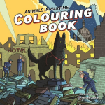 Animals in Wartime Colouring Book