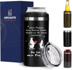 "Grogife" Terminis Puodelis 4In1, Ideali Dovana Partneriui, Vyrui, 480 Ml