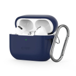 TECH-PROTECT SILIKONINIS KABLIUKAS APPLE AIRPODS PRO 1 | 2 TAMSIAI MĖLYNAS