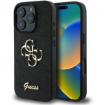 Coque - GUESS - iPhone 16 Pro Max - Blizgučiai - Metalas - Apsauga nuo smūgių ir įbrėžimų