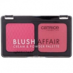 Blush paletė - CATRICE - Blush Affair - 010: Stulbinanti bra&scaron;kė - Kremo ir miltelių atspalviai - &Scaron;vytintis fini&scaron;as
