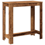 Baro stalas, medienos, 102x50x103,5cm, apdirbta mediena