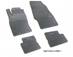 Guminiai kilimėliai Opel Corsa D 2006-2014 /4pc, 0692