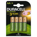 Įkraunami elementai Duracell AA (1300 mAh) LR06 4vnt.