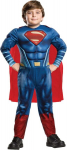 DC Comics Justice League Supermeno prabangus karnavalinis kostiumas Raudona maskuotė 98-104 cm (3-4 metai)