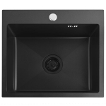 Kriauklė Rea Leo 50 Black