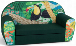Mini sofa vaikams - lengva, saugi ir patogi sofa į vaiko kambarį