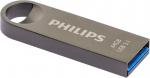 Philips Moon Edition Ultra Speed 3.1 Usb atmintinė 64gb kompiuteriui, ne&scaron;iojamam kompiuteriui, duomenų saugykla, skaitymo greitis iki 180mb/s, aliuminio raktų pakabukas