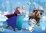 Lisciani 74075 Disney Frozen, Frozen dėlionė 24 dalys, dvipusė dėlionė 24 dalys Frozen