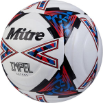Mitre Impel futsal kamuolys | kamuolys salės futbolui | sumažintas at&scaron;okimas, balta/juoda/kamisole raudona, 4