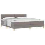 vidaXL Kiemas lova su pagalve Tortora 200 x 200 cm audinys