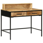 konsolės stalas 100x55x75 cm i&scaron; masyvios mango medienos