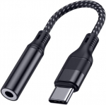 Jzk usb c į 3.5 mm ausinių lizdo adapteris, type c į aux skaitmeninio garso ausinių adapteris su didelės rai&scaron;kos dac lustu, suderinamas su iphone 15 pro/max, samsung galaxy s24/s23, pixel 3