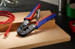 Knipex replės gnybtams western ki&scaron;tukams, poliruotos, su daugiasluoksnėmis rankenomis, 190 mm, 97, 51, 10