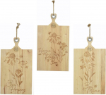 Decoris natūrali mango medienos pjaustymo lenta 48 cm ilgio, 26,5 cm pločio, 2 cm auk&scaron;čio, asortimentas