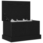 Sandėliavimo Dėžė Juoda 50x30x28 cm I&scaron;dirbta Medžio