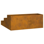 sodo vazonas 3-lygų 90x90x35 cm oro liejimo plienas
