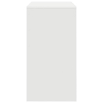 Ra&scaron;omasis stalas Baltas MDF 80 x 40 x 76 cm Paprastas